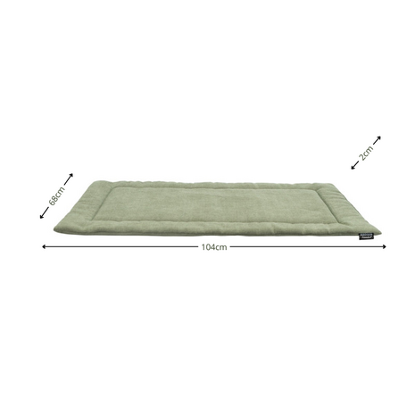 Hondenbench mat ca.104x68cm Lins sage