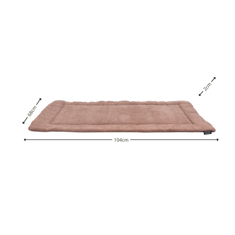 Hondenbench mat ca.104x68cm Lins bronze