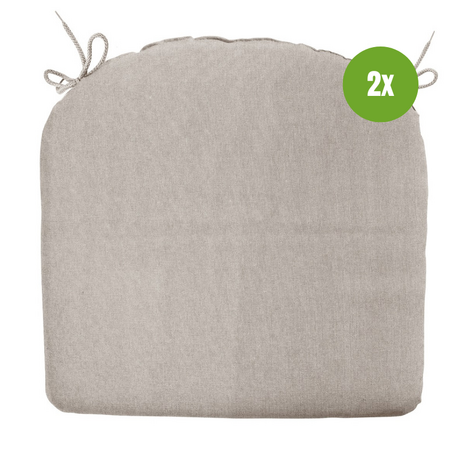 Zitkussen ca.46x48cm Panama blend 2 stuks