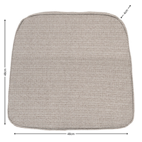 Wicker universeel ca.48x48cm Outdoor Richmond natural