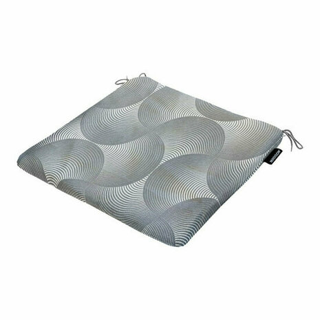 Zitje universeel rits ca.40x40cm Outd WR Napels rondo grey