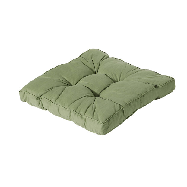 Florance zit ca.73x73cm Basic green 2 stuks