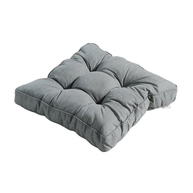 Florance kussen ca.47x47cm Basic grey 2 stuks