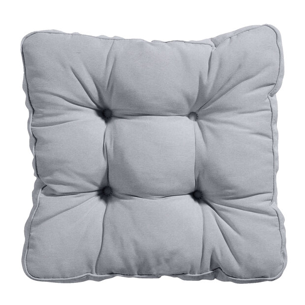 Florance kussen ca.47x47cm Panama light grey 2 stuks