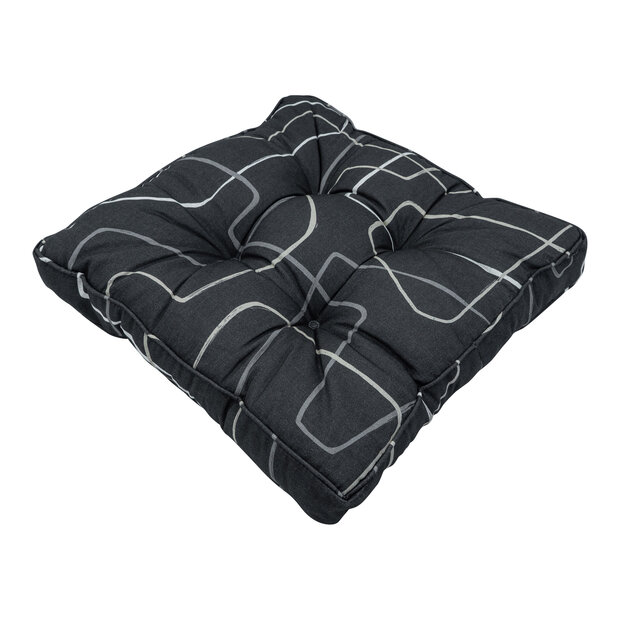 Florance kussen ca.47x47cm Joah grey 2 stuks