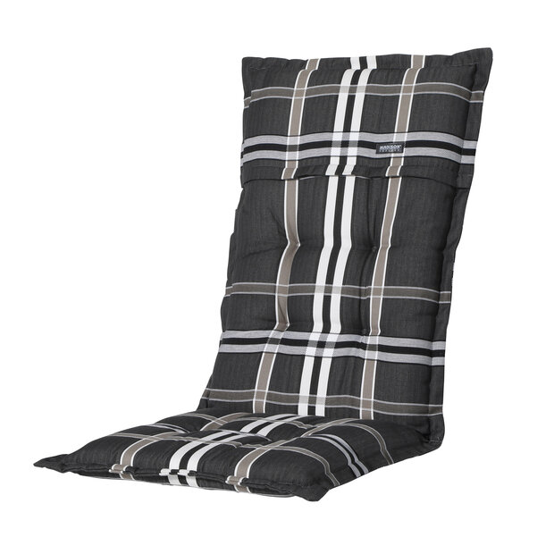 Kussen lage rug ca.105x50cm Nils taupe 2 stuks