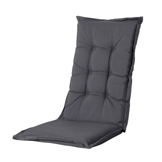 Kussen lage rug ca.105x50cm Outdoor Panama grey 2 stuks