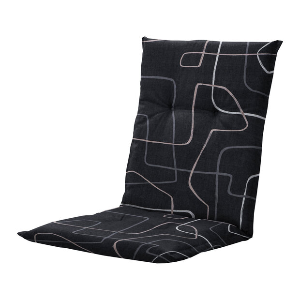 Kussen lage rug ca.105x50cm Joah grey 2 stuks