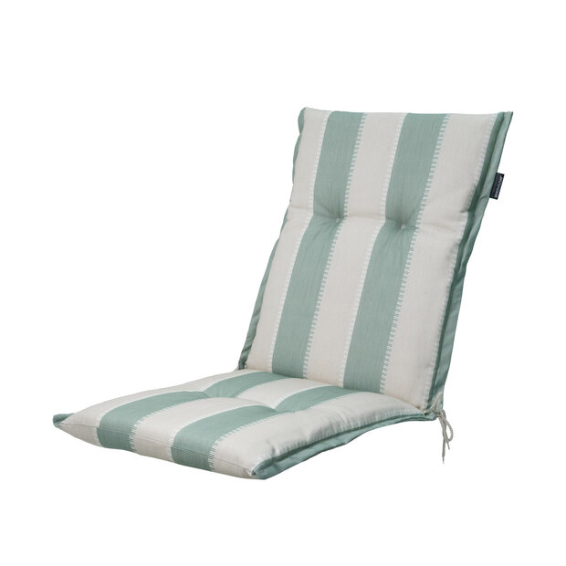 Kussen lage rug ca.105x50cm Banda kaki 2 stuks