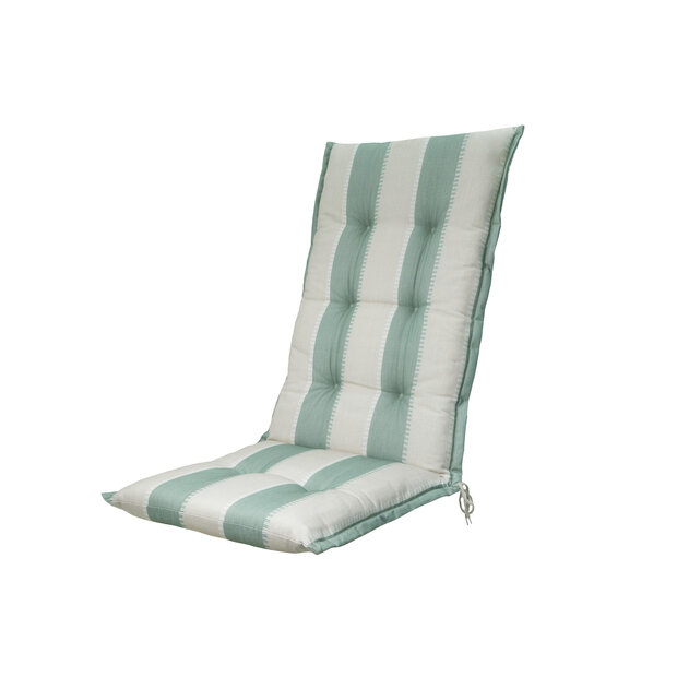 Kussen hoge rug ca.123x50cm Banda kaki 2 stuks