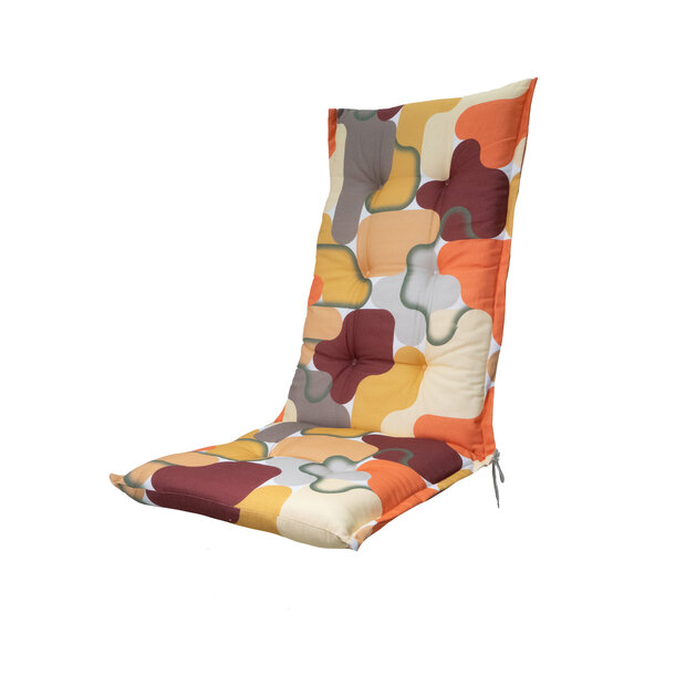 Kussen hoge rug ca.123x50cm Grafi bordo 2 stuks