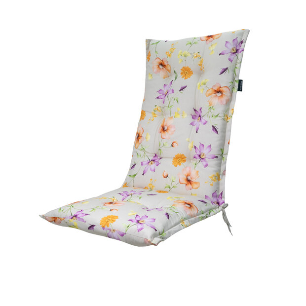 Kussen hoge rug ca.123x50cm Florina purple 2 stuks