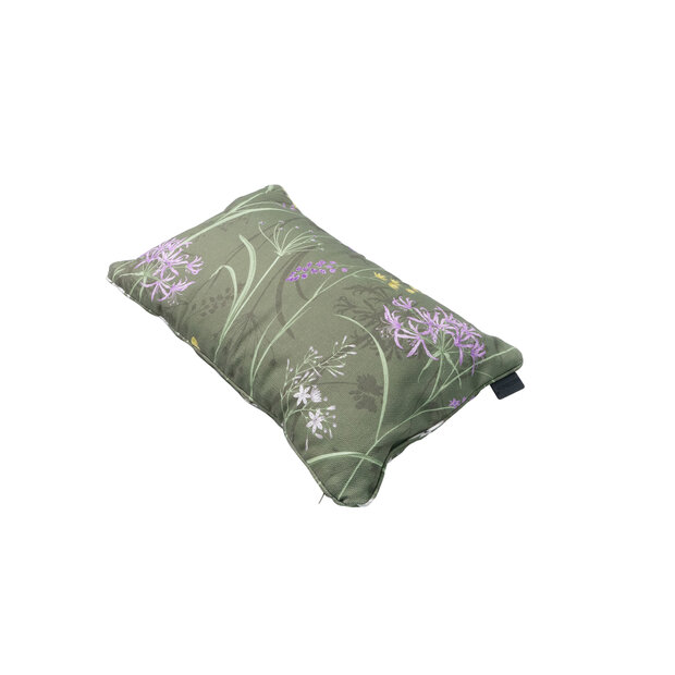 Sierkussen paspel ca.30x50cm Donna green canvas eco+ 2 stuks