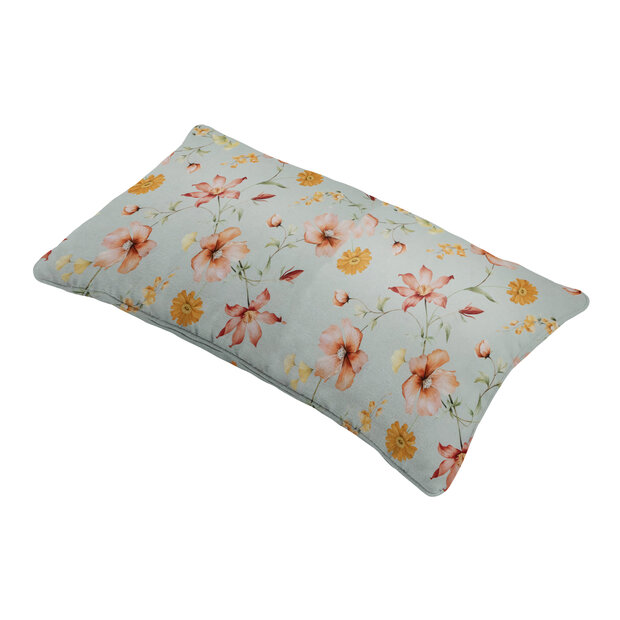 Sierkussen paspel ca.30x50cm Florina orange 2 stuks