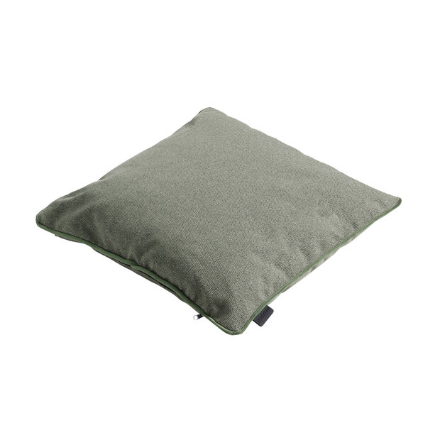 Sierkussen paspel ca.45x45cm Outdoor Manchester green 2 stuks
