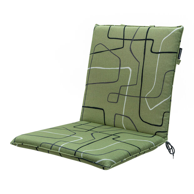 Stapelstoel kussen ca.97x49cm Joah sage 2 stuks