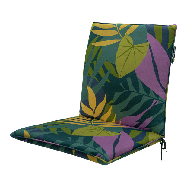 Stapelstoel kussen ca.97x49cm Iven green 2 stuks