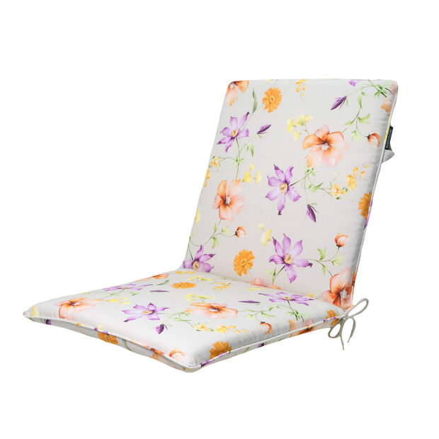 Stapelstoel kussen ca.97x49cm Florina purple 2 stuks