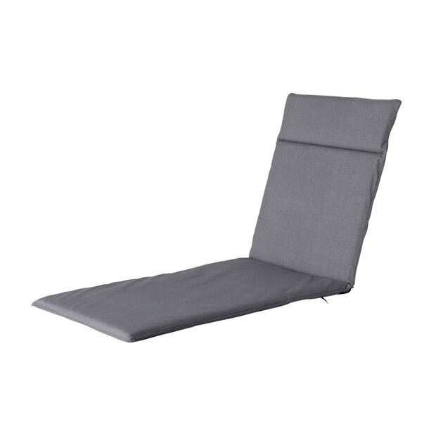 Ligbedkussen ca.190x60cm Outdoor Oxford grey