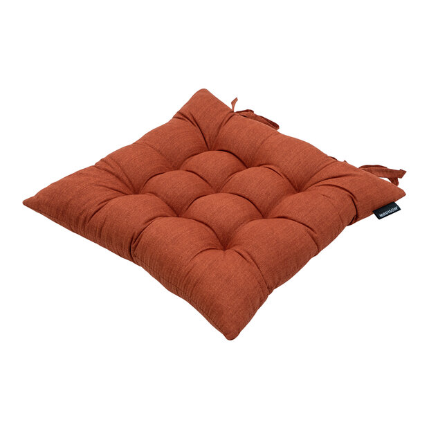 Toscane kussen ca.46x46cm Basic terra 2 stuks