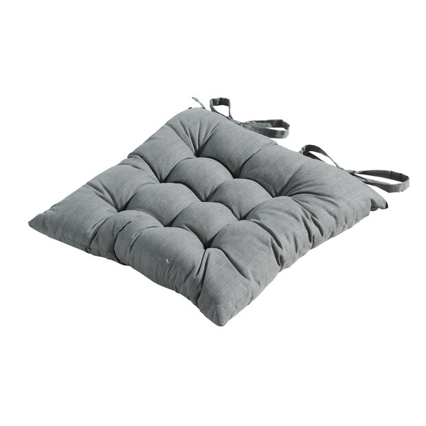 Toscane kussen ca.46x46cm Basic grey 2 stuks