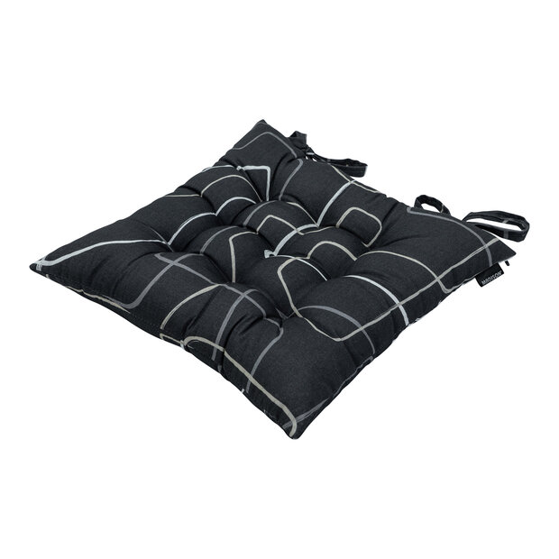 Toscane kussen ca.46x46cm Joah grey 2 stuks