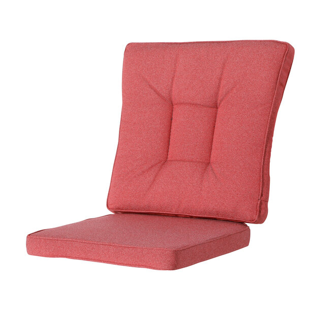 Wicker dining set ca.95x46cm Outdoor Manchester red