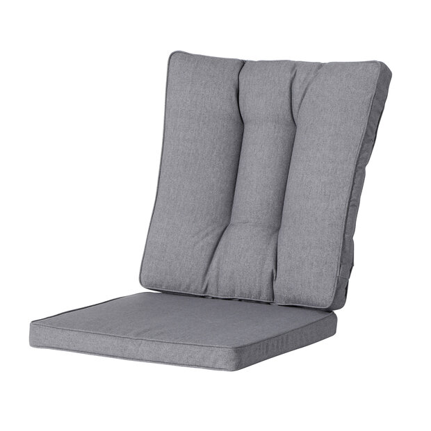 Wicker dining set ca.95x46cm Outdoor Oxford grey