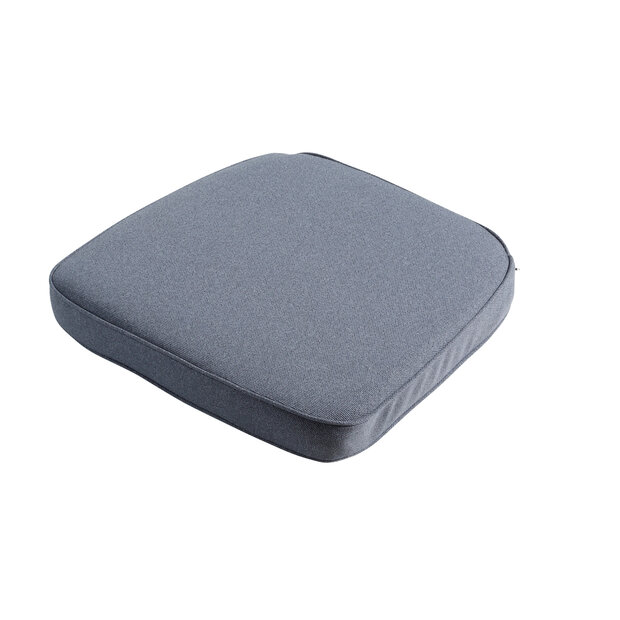 Wicker universeel ca.48x48cm Outdoor Manchester denim grey 2 stuks