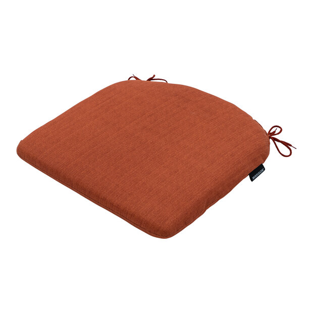 Zitkussen ca.46x48cm Basic terra 2 stuks