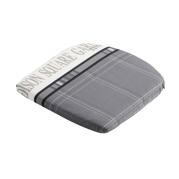 Zitkussen ca.46x48cm Madison garden grey 2 stuks