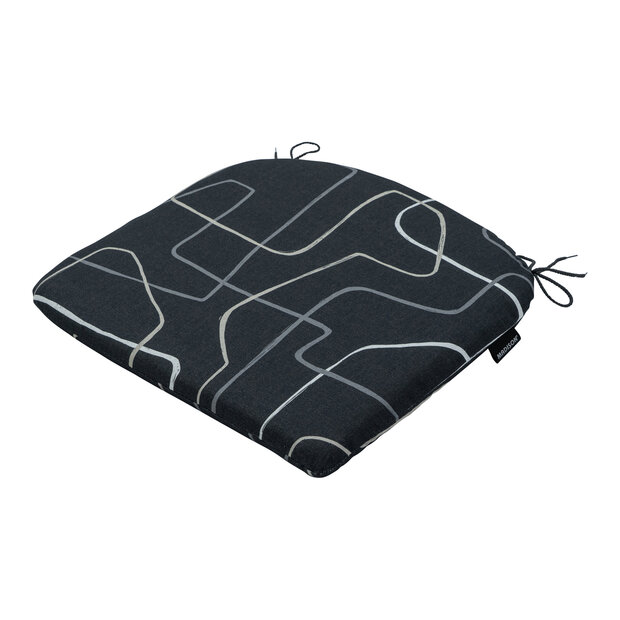 Zitkussen ca.46x48cm Joah grey 2 stuks