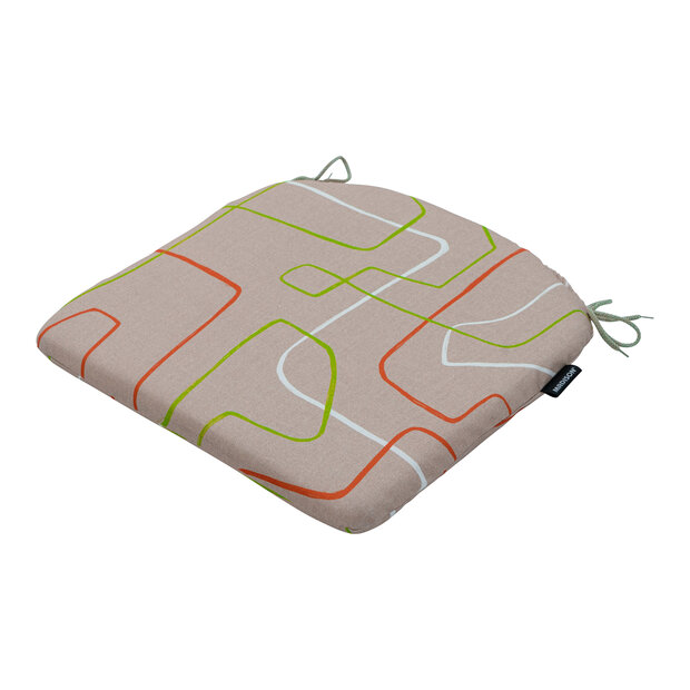 Zitkussen ca.46x48cm Joah terra 2 stuks