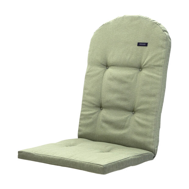 Bearchair kussen ca.128x48cm Panama sage 2 stuks