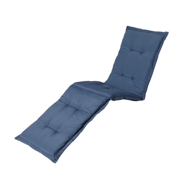 Deckchair ca.200x50cm Panama safier blue