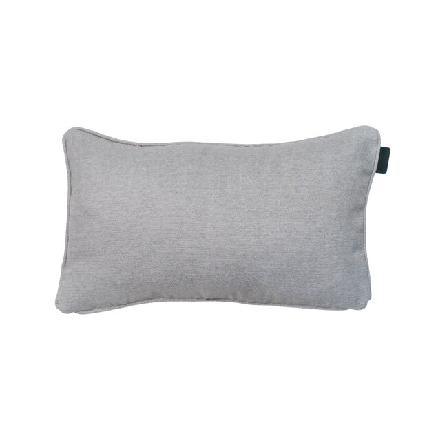 Sierkussen paspel ca.30x50cm Outdoor WR Napels grey 2 stuks