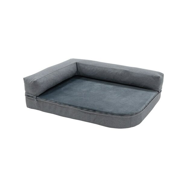 Hondenmand Royal small wasbaar ca.80x60x23cm Oxford grijs