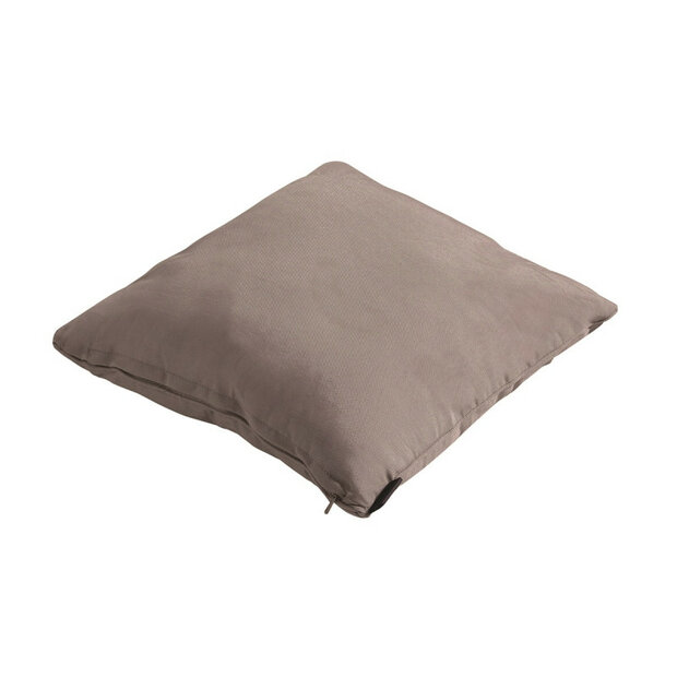 Sierkussen paspel ca.60x60cm Panama jute 2 stuks