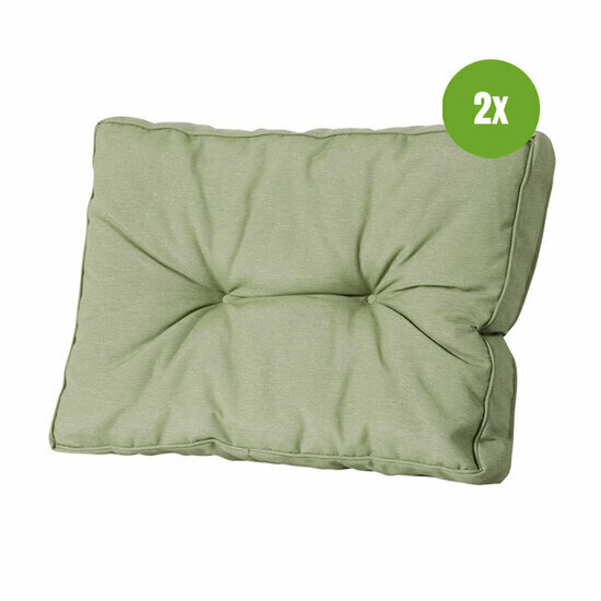 Florance rug ca.43x73cm Panama sage 2 stuks