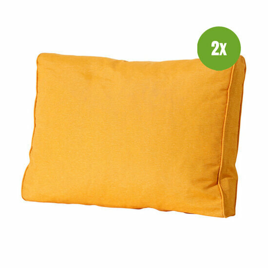 Lounge rug soft ca.40x60cm Panama golden glow 2 stuks