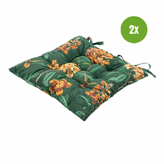 Toscane kussen ca.46x46cm Lua green 2 stuks