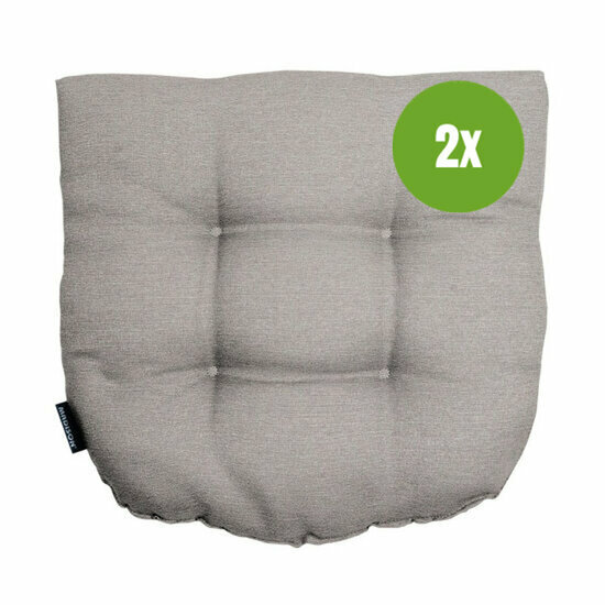 Wicker Flex ca.46x46cm Outdoor WR Napels taupe