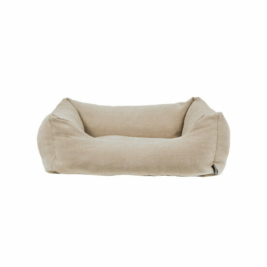 Hondenbed wasbaar ca.80x67x22cm Lins taupe