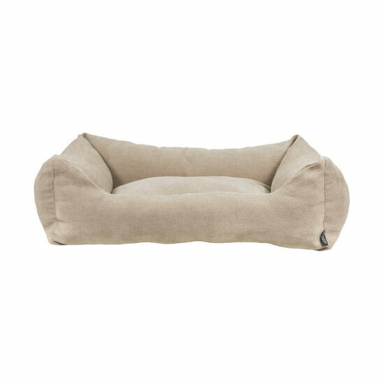 Hondenbed wasbaar ca.100x80x25cm Lins taupe