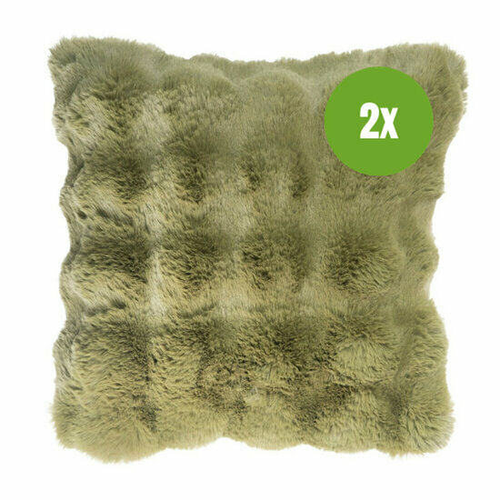 Sierkussen ca.45x45cm Bobbie moss