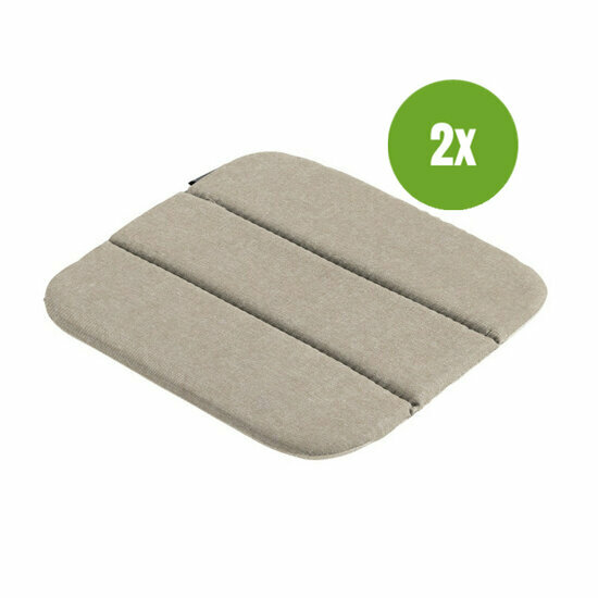 Modern dining kussen luxe ca.40x40cm Panama blend 2 stuks