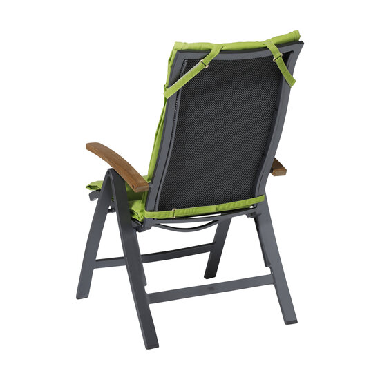 Kussen fiber de luxe ca.125x50cm Panama lime 2 stuks