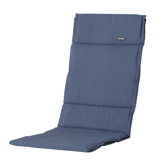 Kussen fiber de luxe ca.125x50cm Panama safier blue 2 stuks