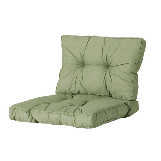 Florance zit ca.60x60cm Basic green 2 stuks