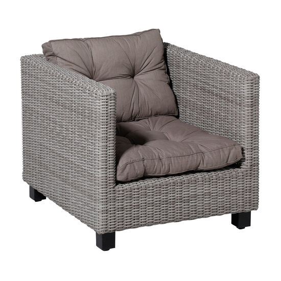 Florance zit ca.60x60cm Basic taupe 2 stuks